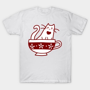 Teacup Kitty T-Shirt